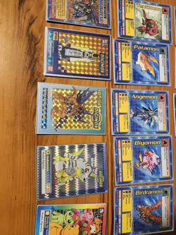 Vintage Bandai 1999-2001 Digimon Card Lot 99+ - Includes Foils - Good Condition - Image 3