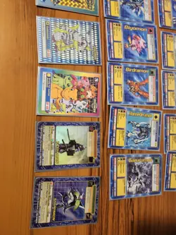 Vintage Bandai 1999-2001 Digimon Card Lot 99+ - Includes Foils - Good Condition - Image 4