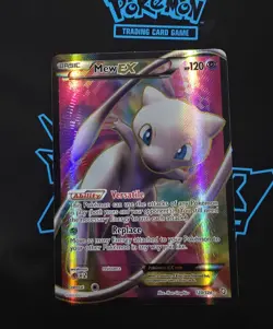 Pokemon TCG Mew EX Full Art 120/124 Rare Dragons Exalted Card 2012 - Image 1