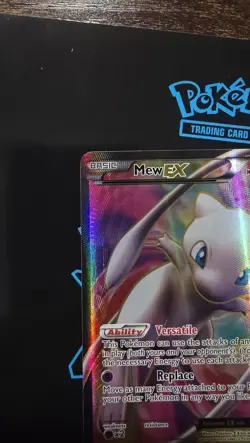 Pokemon TCG Mew EX Full Art 120/124 Rare Dragons Exalted Card 2012 - Image 4