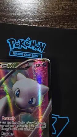 Pokemon TCG Mew EX Full Art 120/124 Rare Dragons Exalted Card 2012 - Image 5