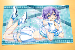 No.493# Weiss Schwarz Card Game Custom Playmat Anime Girl WS CCG Play Mat - Image 1