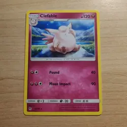 Clefable 40/68 - NM Hidden Fates - Pokemon 2019 Rare TCG Card - Image 1