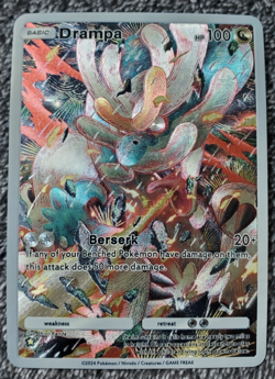 NEW ~ ART CARD ~ Pokemon Pocket TCG Drampa Illustration Immersive TEXTURED - Image 1
