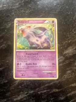 Nidoran 69/102 Triumphant Pokemon Card - Image 1