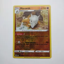 Pokemon Card Marowak Battle Styles Reverse Holo Rare 070/163 Near Mint - Image 1