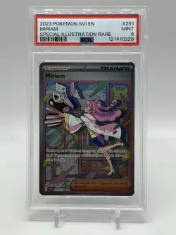 Pokemon Card - PSA 9 Mint - Miriam SIR - Scarlet & Violet Base - 251/198 - Image 1