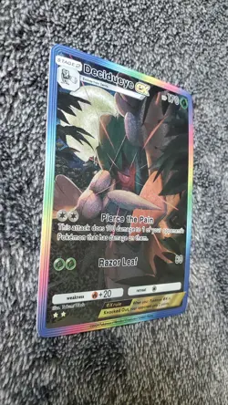 NEW ~ ART CARD Pokemon Pocket TCG Decidueye EX Illustration Immersive TEXTURED - Image 5