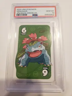 Pokemon PSA 10 Venusaur Green #6 Japanese Uno Pokemon Card SWSH 💎 Gem Mint - Image 1