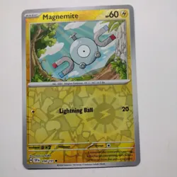 058/182 MAGNEMITE REVERSE HOLO SURGING SPARKS POKEMON CARD - Image 1