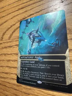 Inventors' Fair (0111) (Borderless) (Galaxy Foil) Edge of Eternities MTG - Image 3