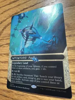 Inventors' Fair (0111) (Borderless) (Galaxy Foil) Edge of Eternities MTG - Image 4