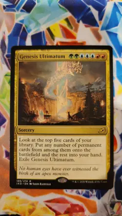 MTG Genesis Ultimatum - Foil, Ikoria: Lair of Behemoths, Lightly Played, English - Image 1