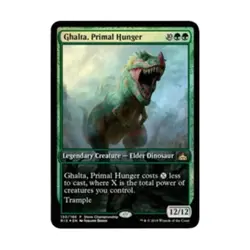 WOTC MtG Game Day & Store Championship Promo Ghalta, Primal Hunger (P) (Fo EX - Image 1
