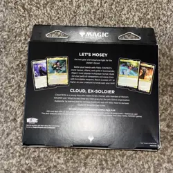🔥 LIMIT BREAK CLOUD FF7 COMMANDER DECK - FINAL FANTASY VII MTG Magic Gathering - Image 2
