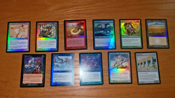Lot Of 121 Magic The Gathering Cards,Foil Holographics,M11,Scars Of Mirrodin,MTG - Image 4