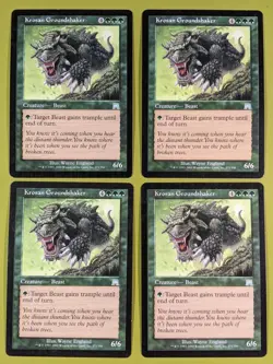 Krosan Groundshaker x4 Onslaught 4x Playset Magic the Gathering MTG - Image 1