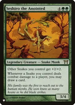 Seshiro the Anointed The List NM MTG - Image 1