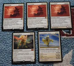 MTG 5x Rare White Mythic/Rare Serra Avatar, Transcendent Master, Soul of Theros - Image 1