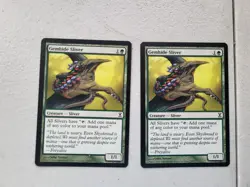 2x Gemhide Sliver *Common* Magic MtG Time Spiral Remastered LP Free Shipping - Image 1