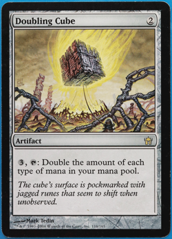 Doubling Cube Fifth Dawn PLD Artifact Rare MAGIC MTG CARD (ID# 500876) ABUGames - Image 1