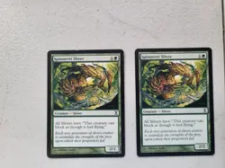 2x Spinneret Sliver MTG Time Spiral Green Common Creature LP Free Shipping - Image 1