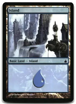 MTG Island () FOIL L Ravnica: City of Guilds 292 MP - Image 1