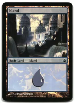 MTG Island () FOIL L Ravnica: City of Guilds 291 MP - Image 1