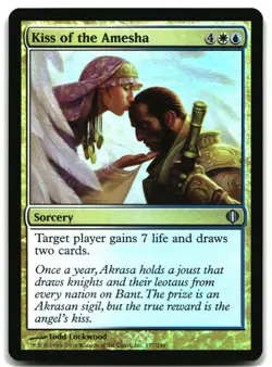 MTG Kiss of the Amesha FOIL U Shards of Alara 177 MP - Image 1
