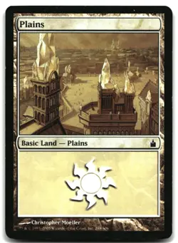 MTG Plains () FOIL L Ravnica: City of Guilds 288 MP - Image 1