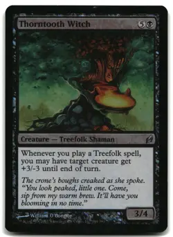 MTG Thorntooth Witch FOIL U Lorwyn 144 MP - Image 1