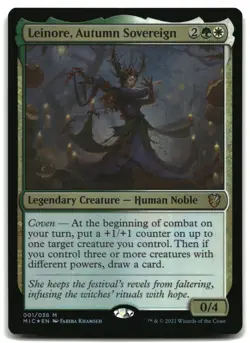 MTG Leinore, Autumn Sovereign FOIL M Commander: Innistrad: Midnight Hunt 1 MP - Image 1