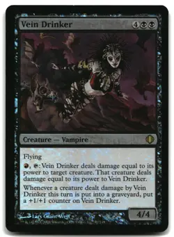 MTG Vein Drinker FOIL R Shards of Alara 91 MP - Image 1