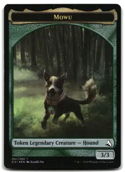 MTG Mowu Token FOIL T Global Series Jiang Yanggu & Mu Yanling 1 MP - Image 2