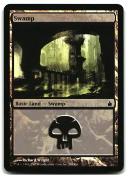 MTG Swamp () FOIL L Ravnica: City of Guilds 298 MP - Image 1
