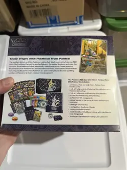 Scarlet & Violet Sealed Paldean Fates Pokemon Center ETB - Image 5