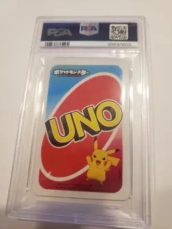 2020 UNO POKEMON JAPANESE BACK-RED-#4 CHARIZARD PSA 9 - Image 2