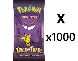 1000x Pokemon TCG 2022 Trick or Trade Halloween BOOster Bundle Packs - Image 2