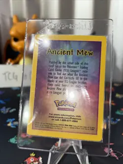 Pokemon TCG: Ancient Mew 1999 Promo Double Sided Holo New Sealed Mint & Clean!!! - Image 1