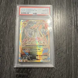 2016 Pokemon XY Evolutions MEGA CHARIZARD EX Full Art #101 PSA 10 - Image 1