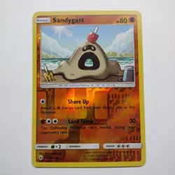 Sandygast - 74/149 Sun & Moon Base Set Pokemon Reverse Holo - Image 1