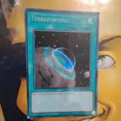 TERRAFORMING SECRET RARE 1ST EDITION LP BLMR-EN087 YUGIOH! Card TCG Holo - Image 1