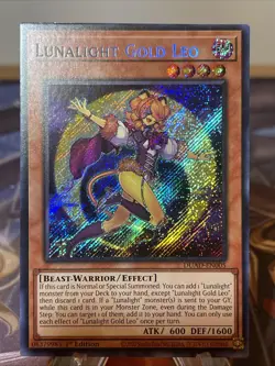 Yugioh Duelist's Advance - Lunalight Gold Leo - Secret Rare - DUAD-EN005 - Image 1