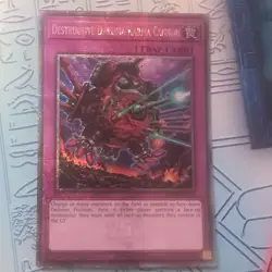 YUGIOH DESTRUCTIVE DARUMA KARMA CANNON QUARTER CENTURY SECRET RARE NM RA04-EN103 - Image 1