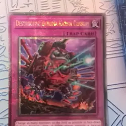 YUGIOH DESTRUCTIVE DARUMA KARMA CANNON QUARTER CENTURY SECRET RARE NM RA04-EN103 - Image 2