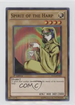 Spirit of the Harp 1st Ed. YuGiOh Dawn XYZ Starter Deck #YS11-EN001 - Image 1