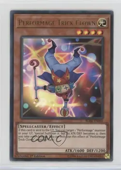 Performage Trick Clown 1st Ed. YuGiOh Battles of Legends: Relentless Revenge - Image 1