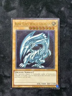 YUGIOH Blue-Eyes White Dragon OP28-EN001 Ultimate Rare NM #71 - Image 1