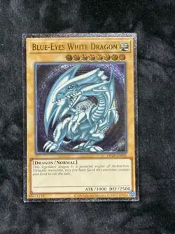 YUGIOH Blue-Eyes White Dragon OP28-EN001 Ultimate Rare NM #70 - Image 1