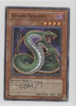 Venom Serpent 1st Ed. YuGiOh Tactical Evolution #TAEV-EN017 2007 - Image 1